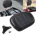 Sissy Bar Backrest Pad Bracket for Harley Touring Street Glide CVO