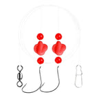 Fishing Rig with EVA Foam and Dual Weight Configuration for Pompano