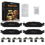 Front Ceramic Brake Pads Kit for Lincoln MKS/MKT (2009–2019) D1376