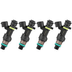 Set of 4 Fuel Injectors for Chevy City Express (2015–2018)