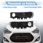 1 Pair Front Bumper Bracket for Hyundai Veloster (2012–2017) NO.86514-2V000/86513-2V000