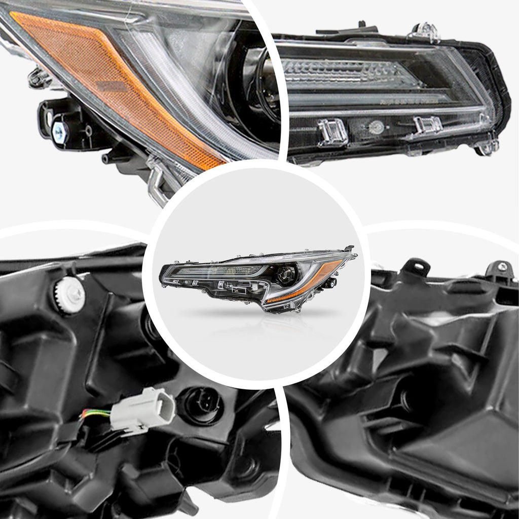 LED Right Passenger Side Headlight for Toyota Corolla (2020–2021)