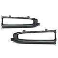 Pair Front Grille Surround Inserts for Pontiac GTO (1967) Replace #9786208