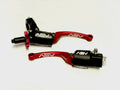 ASV C6 Pro Pack Brake & Clutch Lever Kit Red for Suzuki LTZ/KFX 400/LTR 450 (2003–2009)