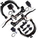 12Pcs Front Control Arm Ball Joint Tie Rod End Kit for Oldsmobile Bravada (2004)