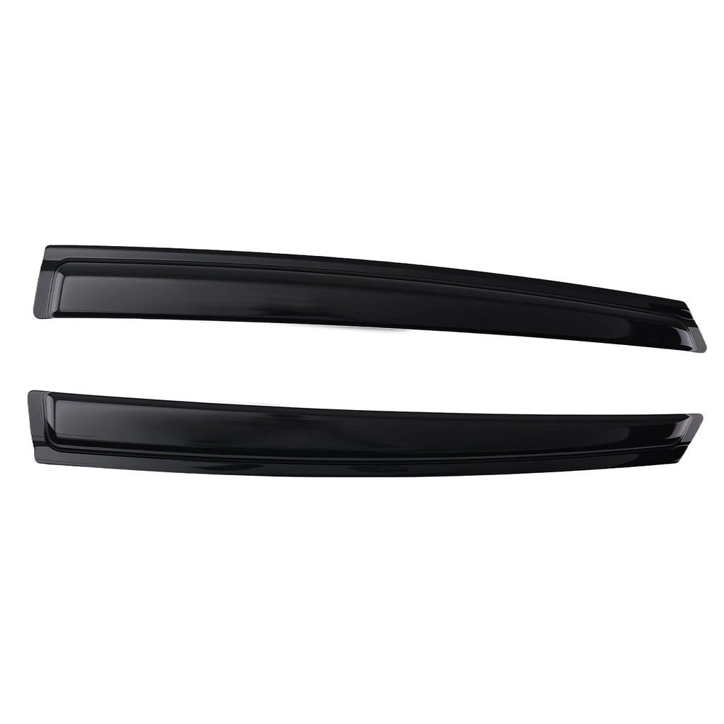 Set of 4 Window Visors for Kia Optima (2016-2020) Black Wind Deflectors