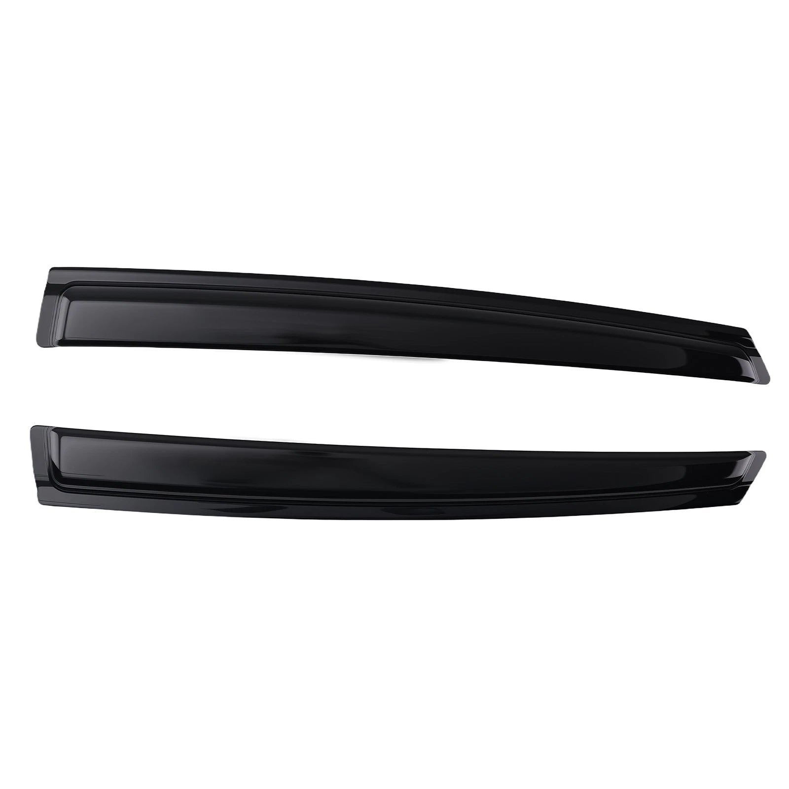 Set of 4 Window Visors for Kia Optima (2016-2020) Black Wind Deflectors