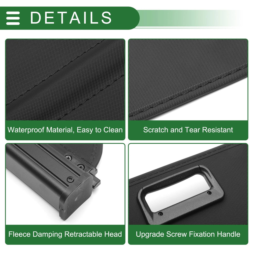 Retractable Cargo Cover for Chevrolet Trax (2024–2025) Gloss Black