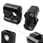 Fat Bar Mount Clamps Risers Adaptor for Dirt Pit Bike (7/8 to 1-1/8)