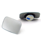 2X Adjustable Blind Spot Side Mirror Stick-On Glass for Universal Fit