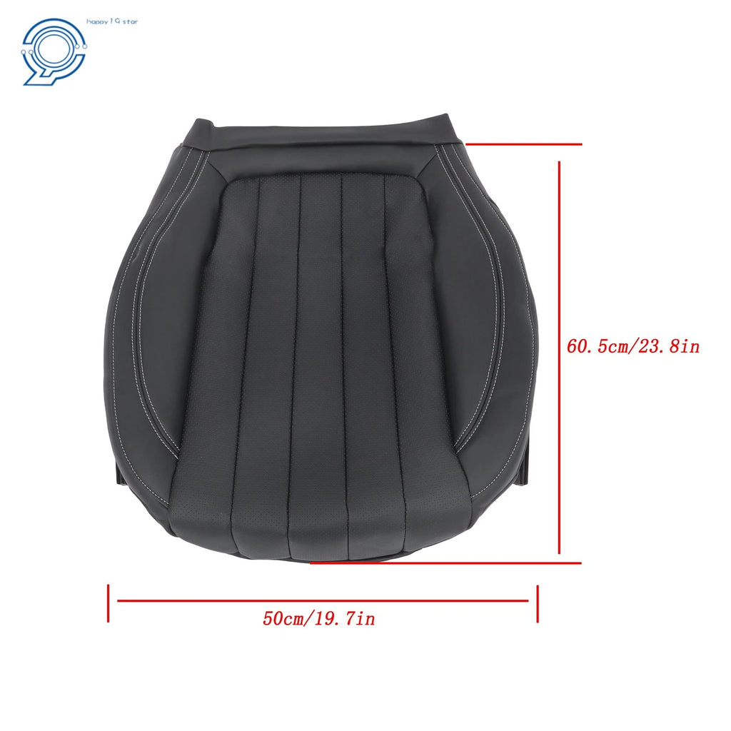 Set of 2 Bottom Seat Covers for Mercedes Benz E300 E350 E400 E450 (2017–2020)
