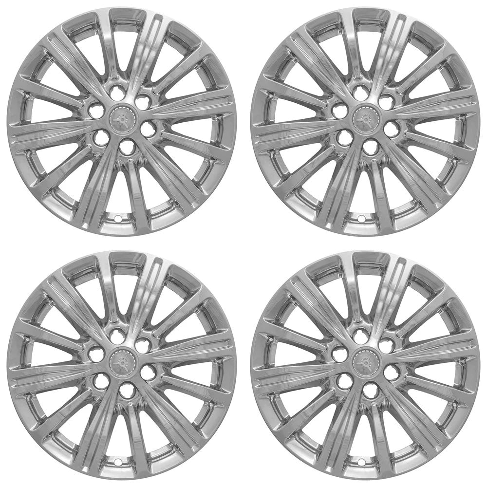 18' 12 Spoke Chrome Wheel Skins for 2017-2020 Cadillac XT5 - XIEUH479