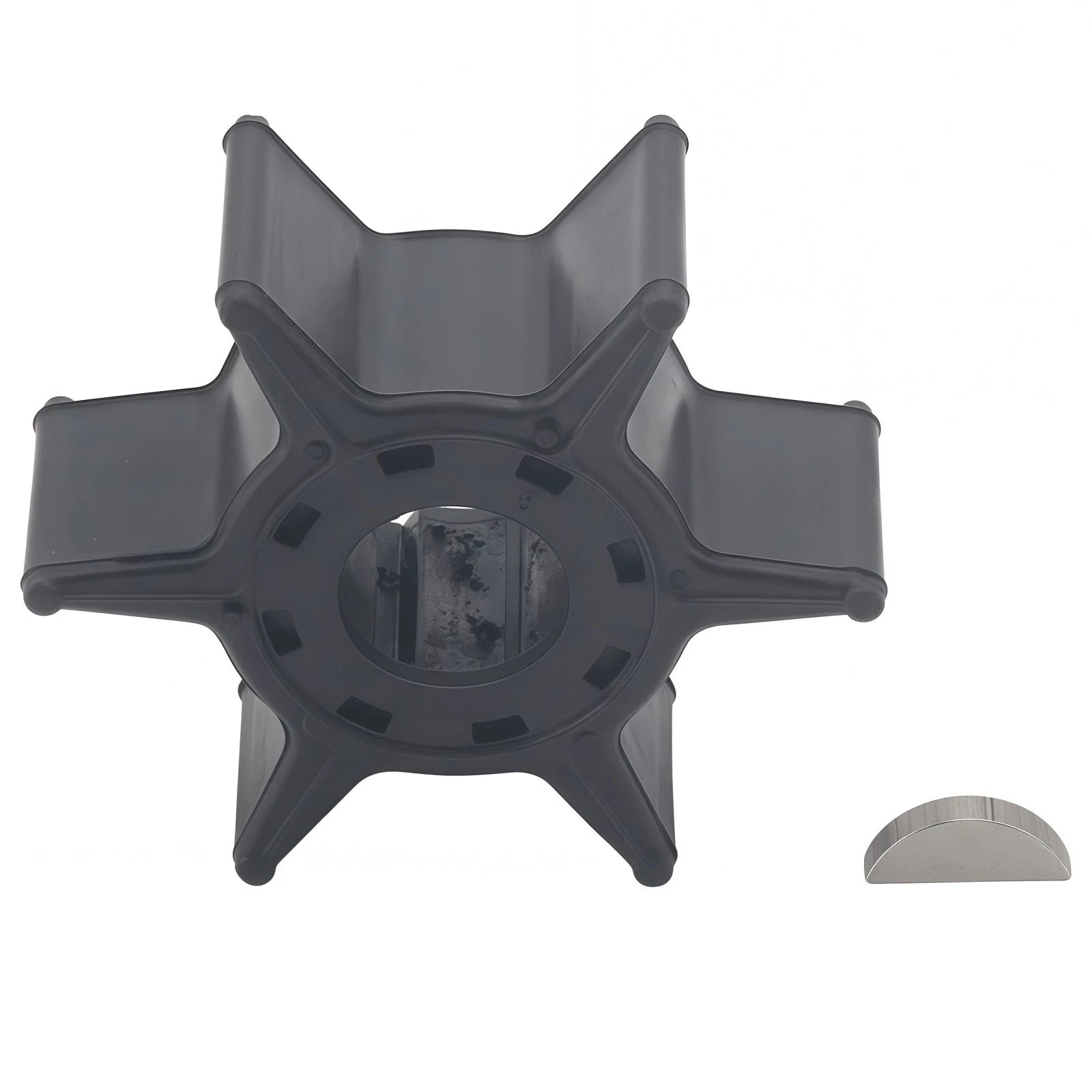 6L2-44352-00 Water Pump Impeller & Key for Yamaha Outboard (20-25 HP)