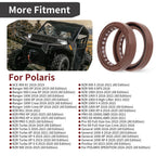 2pc Crankshaft Seal for Polaris Ranger 900 1000 Crew XP (2018–2025) #3610284
