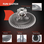 Engine Cooling Fan Clutch for Chevy GMC Jeep Dodge Cadillac Chrysler
