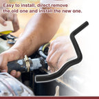 Heater Hose for Honda Civic 1.8L 2006-2011 Rubber Black 1 x Piece