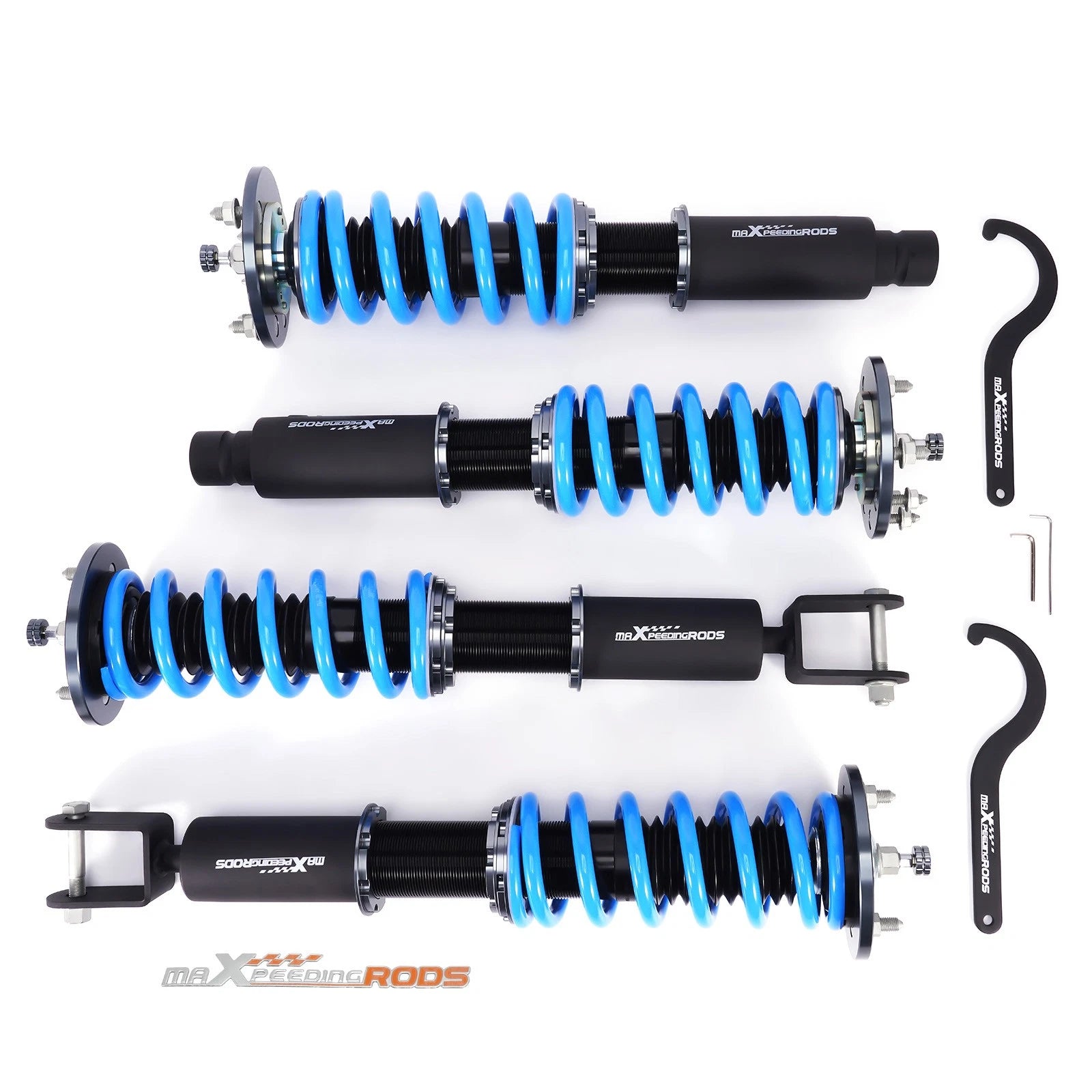 2X T6 Coilover Lowering Kit for Acura TL (2009–2014) 24 Way Adjustable