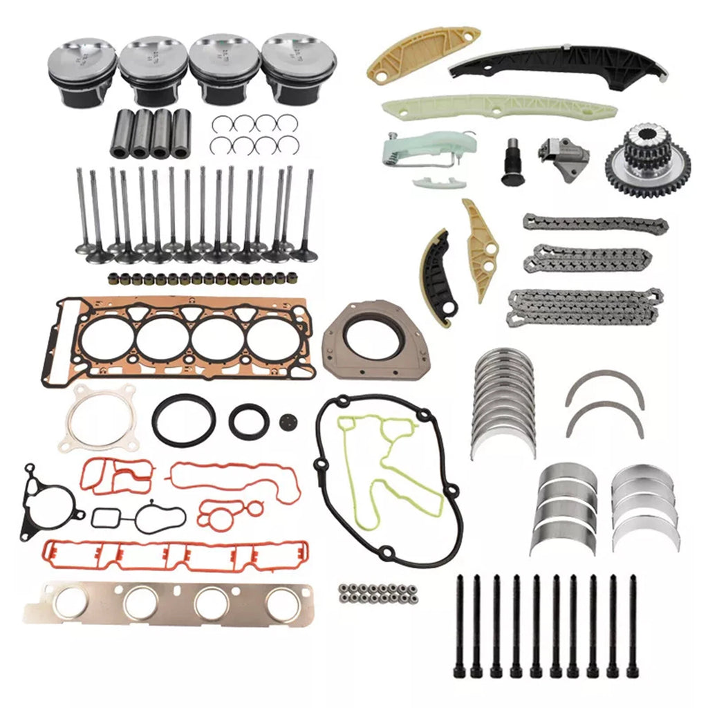 Engine Overhaul Rebuild Pistons Kit 23mm for VW Jetta, Passat, Audi A4 (2006–2016)