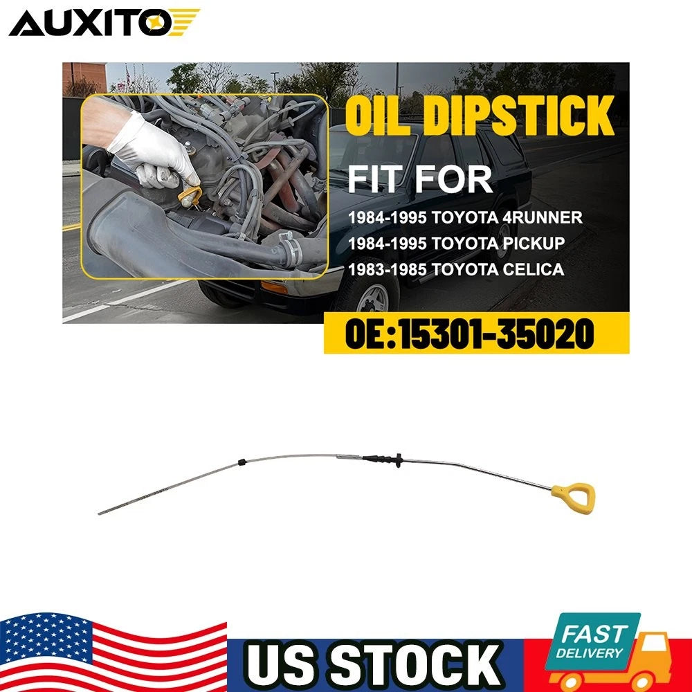 Engine Oil Dipstick for Toyota Pickup 4Runner (1984–1995) 15301-35020
