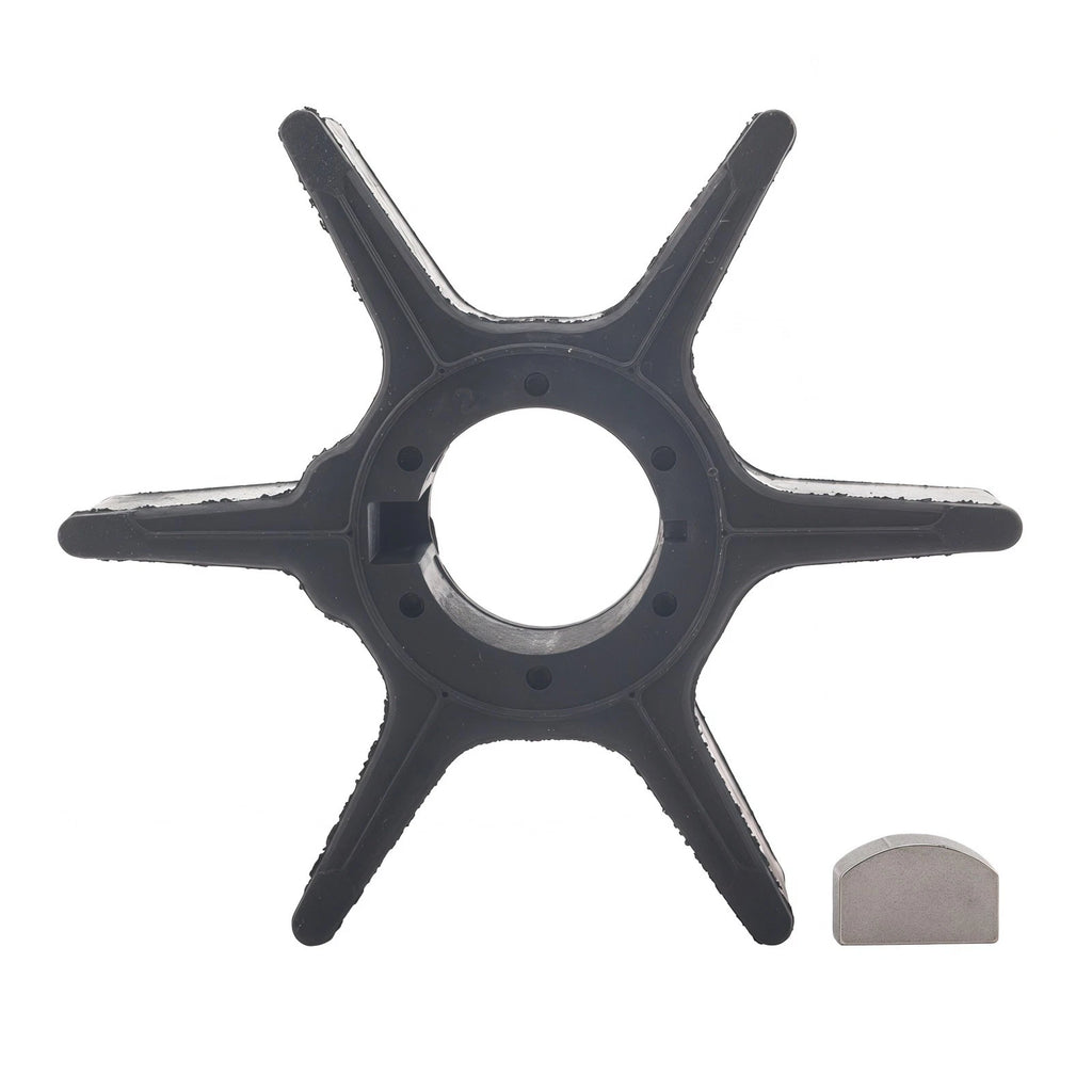 Water Pump Impeller & Key for Suzuki Outboard 20-70 HP (17461-96300)