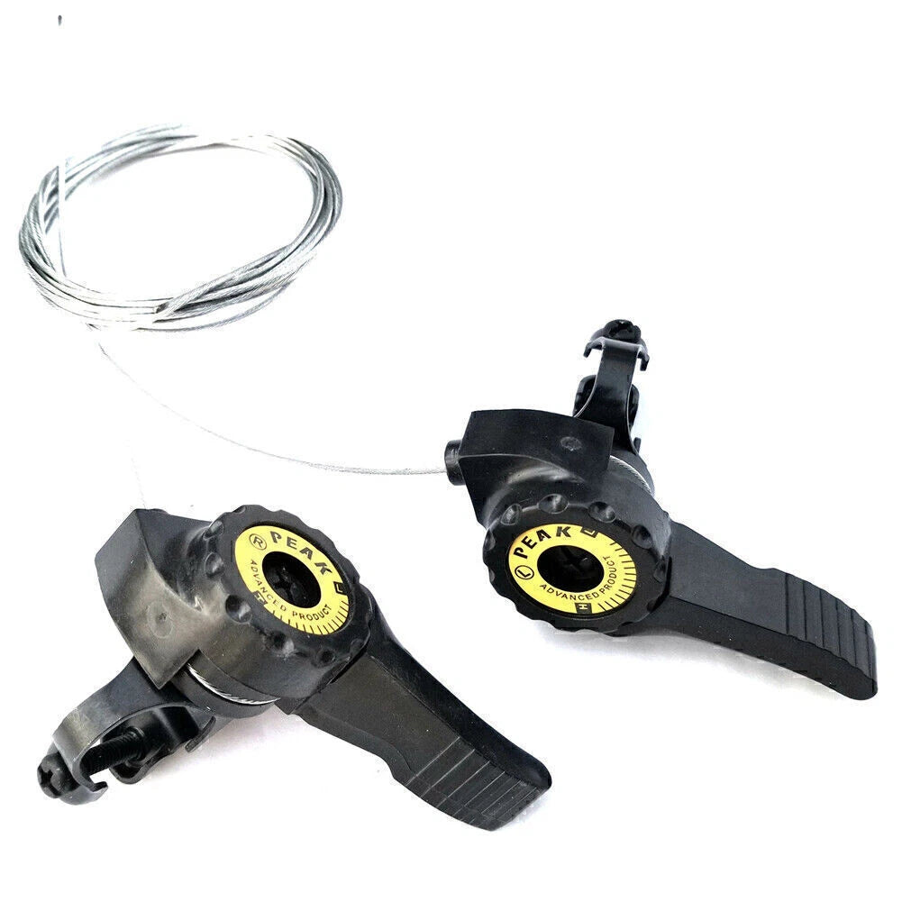 Universal Bicycle Shift Lever with Cable Trigger for Mountain Bike (15/18/21 Speed)