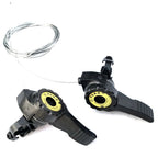 Universal Bicycle Shift Lever with Cable Trigger for Mountain Bike (15/18/21 Speed)