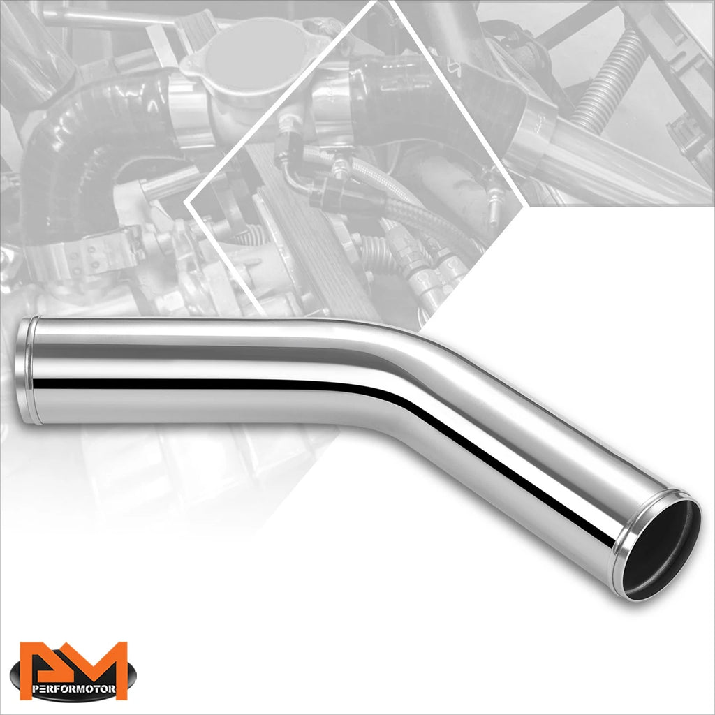 3" OD 9-Gauge Aluminum 45 Degree Bend Intercooler Pipe Tube for