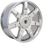 22 in Chrome Wheel Replacement for 2003–2014 Chevy Express 1500