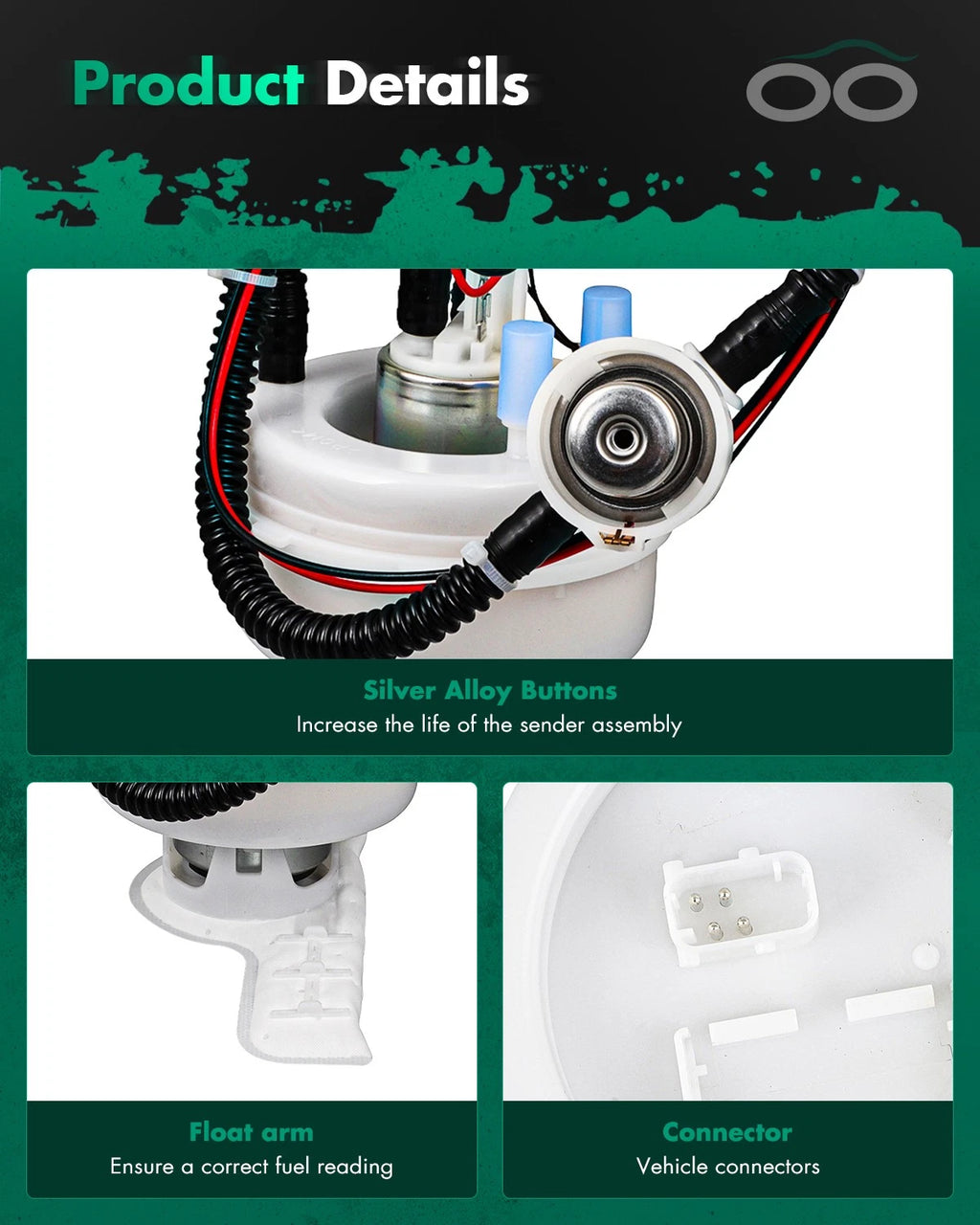 Electric Fuel Pump Module for BMW 528i xDrive F10 (2012–2016)