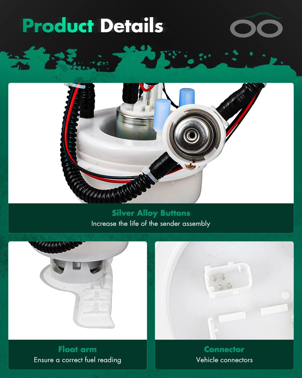 Electric Fuel Pump Module for BMW 528i xDrive F10 (2012–2016)
