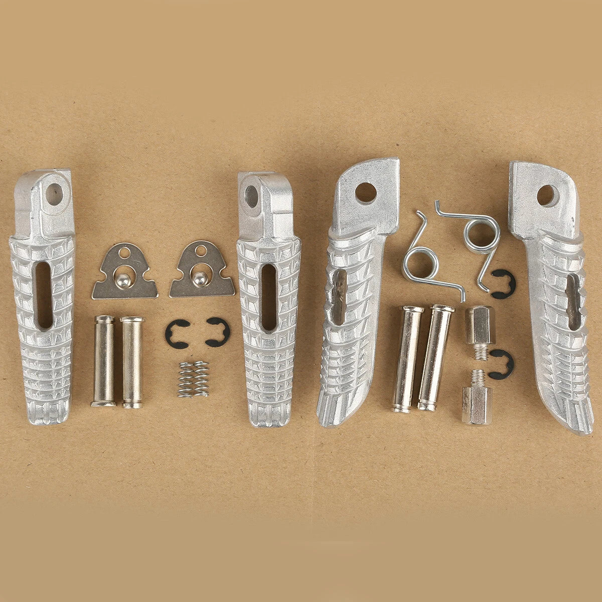 Front Rear Footpegs Set for Suzuki GSXR1000 (2005–2025)