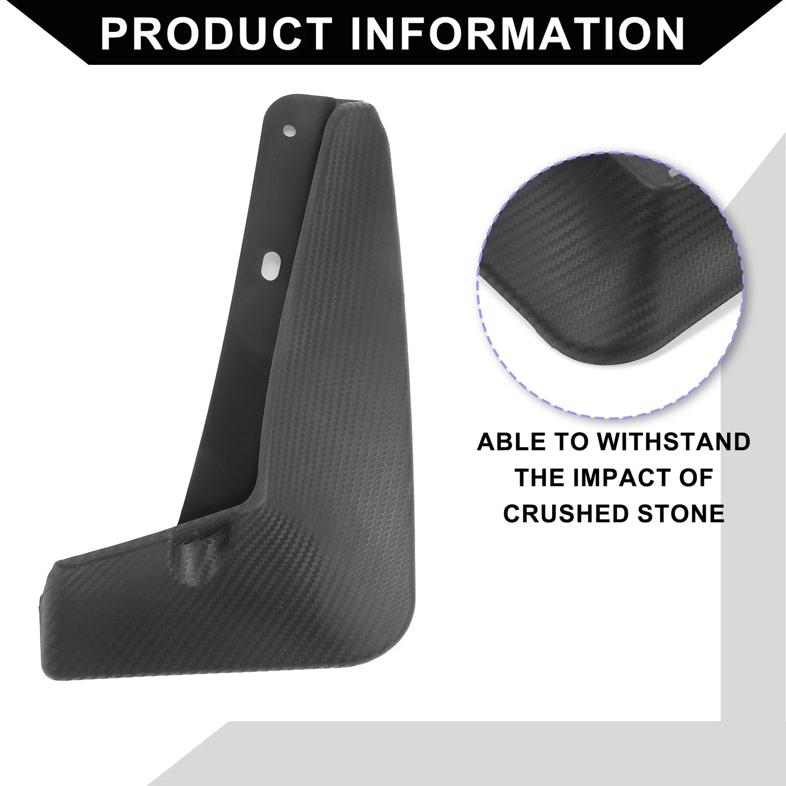 Mud Flap Splash Guard Set for BMW i3 (2014–2020)
