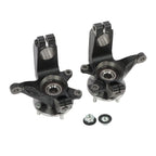 Set of 2 Steering Knuckle & Wheel Hub Bearing Assembly for Ford Focus