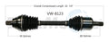 SurTrack CV Axle Shaft for Volkswagen (VW) (2000–2005)