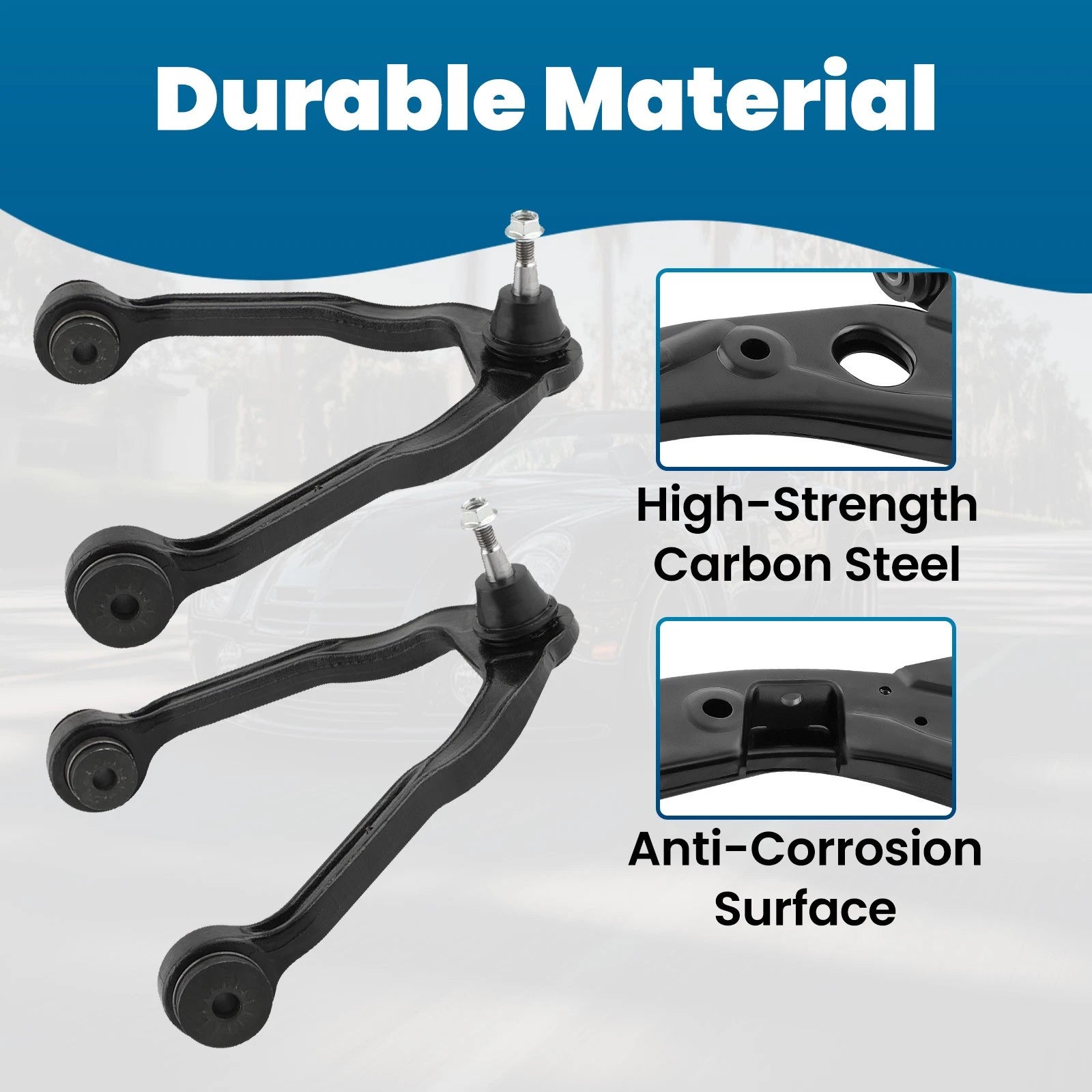 Set of 13 Front Upper Control Arms for Chevy Silverado GMC Sierra 1500
