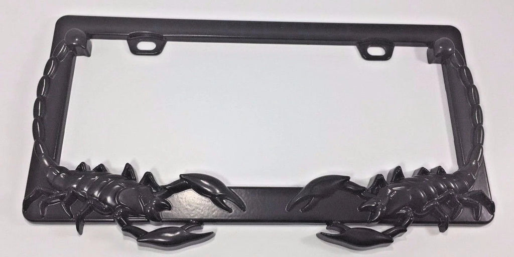 License Plate Frame 3D Scorpion Metal Replacement for Universal Fit (All Years)