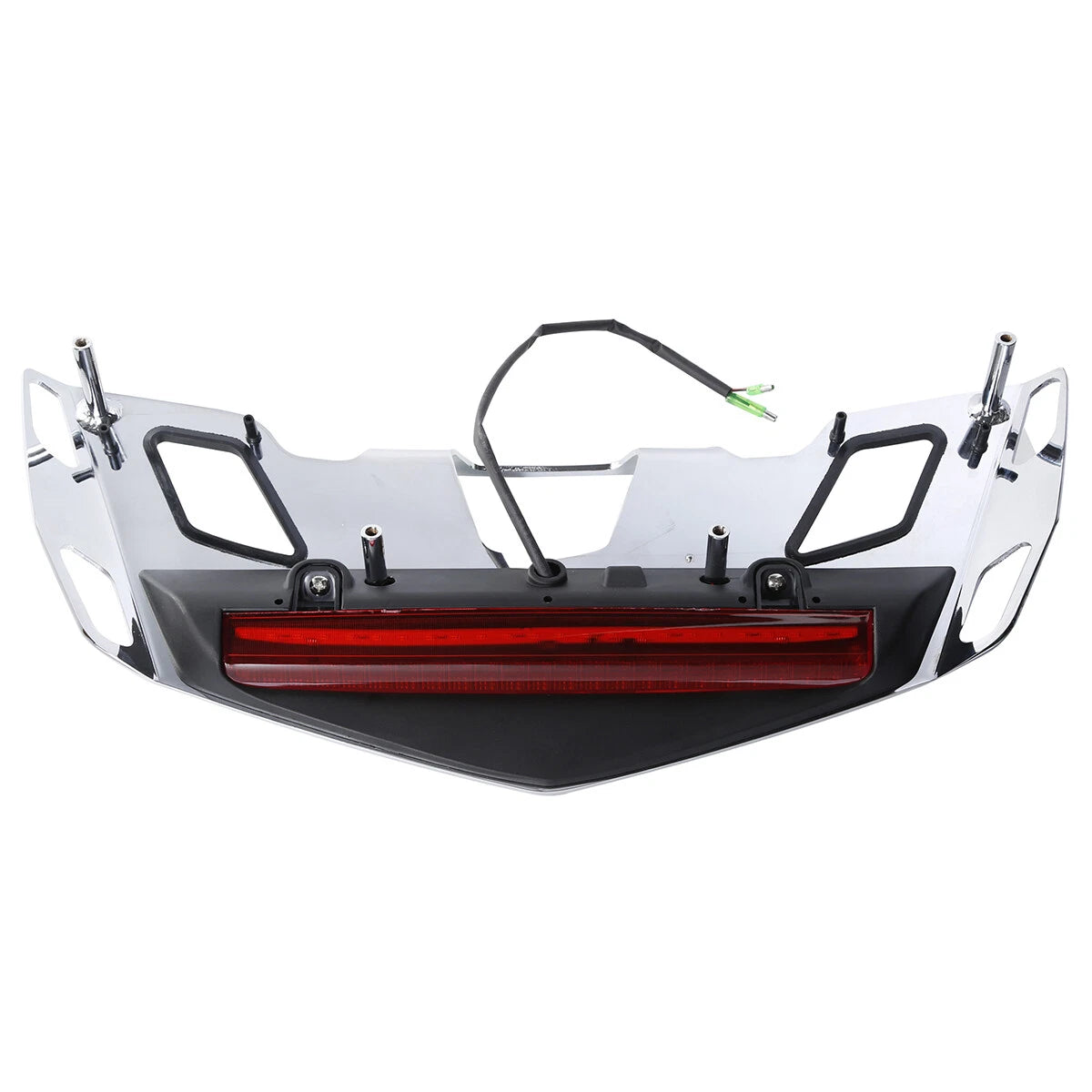Chrome Trunk Luggage Rack LED Brake Light for Honda Goldwing GL1800 (2018–2020)