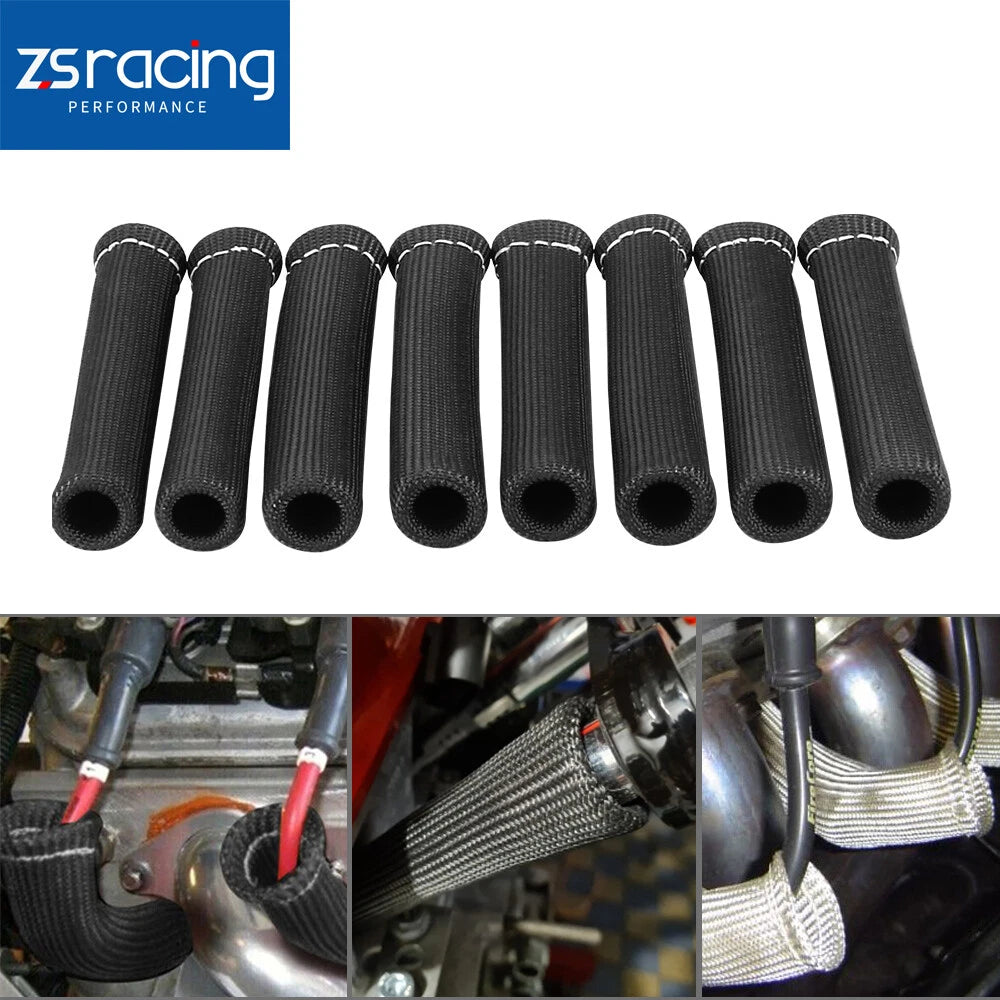 8X Spark Plug Wire Boots Protector Sleeve Heat Shield for LS1/LS2