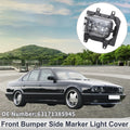 1 Pc Left Front Bumper Side Marker Light Cover for BMW E30 (1982–1994) No.63171385945