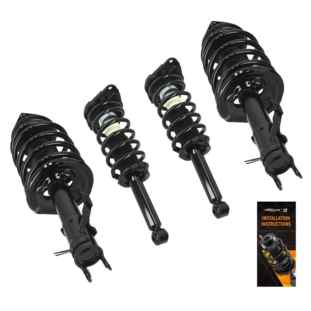 Set of 2 Front Rear Struts Assembly for Nissan Sentra (2004–2006)