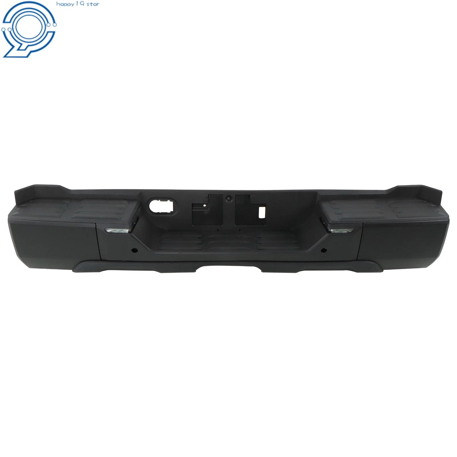 Rear Step Bumper Assembly for Toyota Tundra (2022–2024) Steel Black