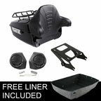 Trunk Pad Speakers Mount Rack for Harley Touring Electra Glide (2014–2026)