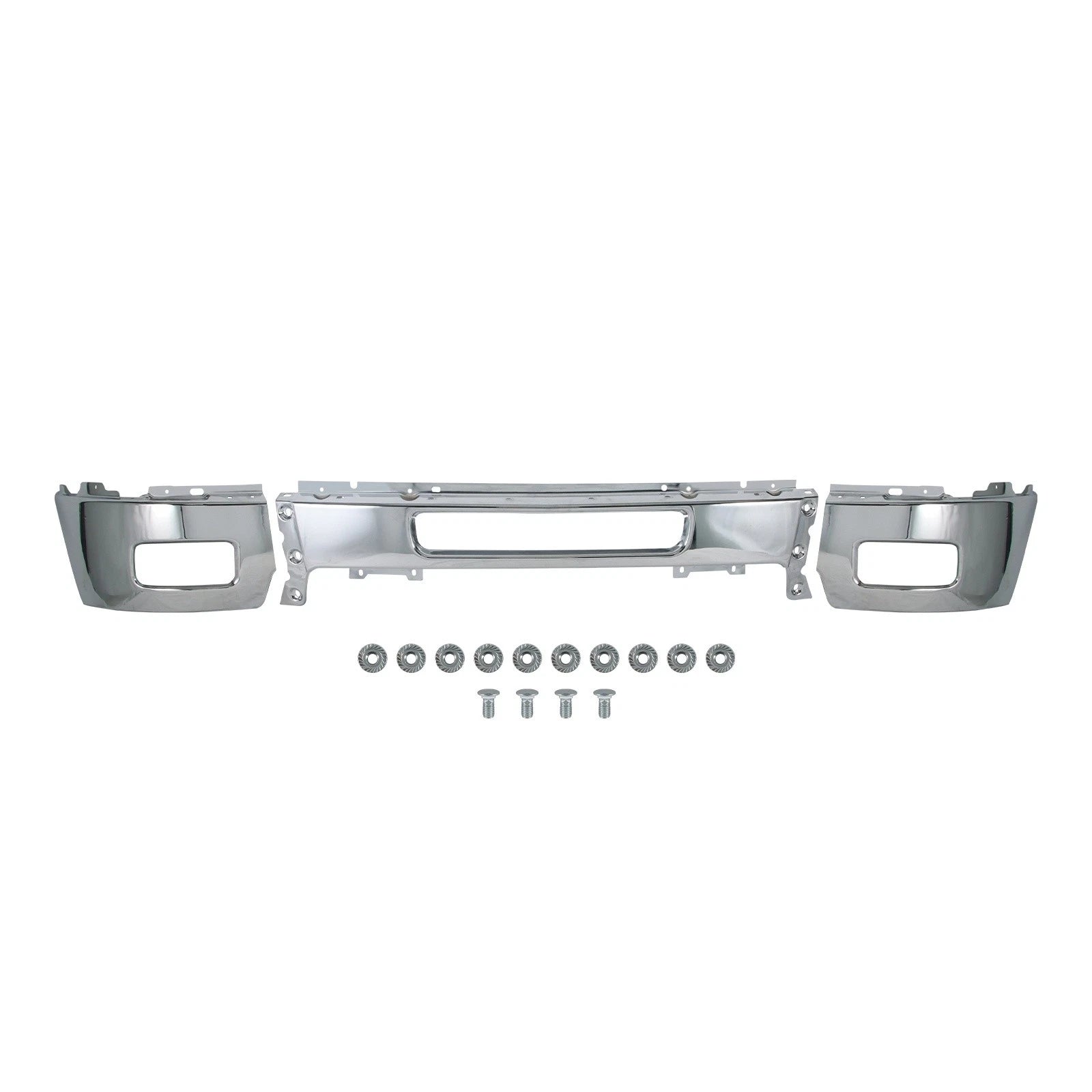 Chrome Front Bumper for Chevy Silverado 2500 3500 HD (2011–2014)