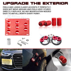 Red Tow Hook License Plate for Audi TT (2006-2014)