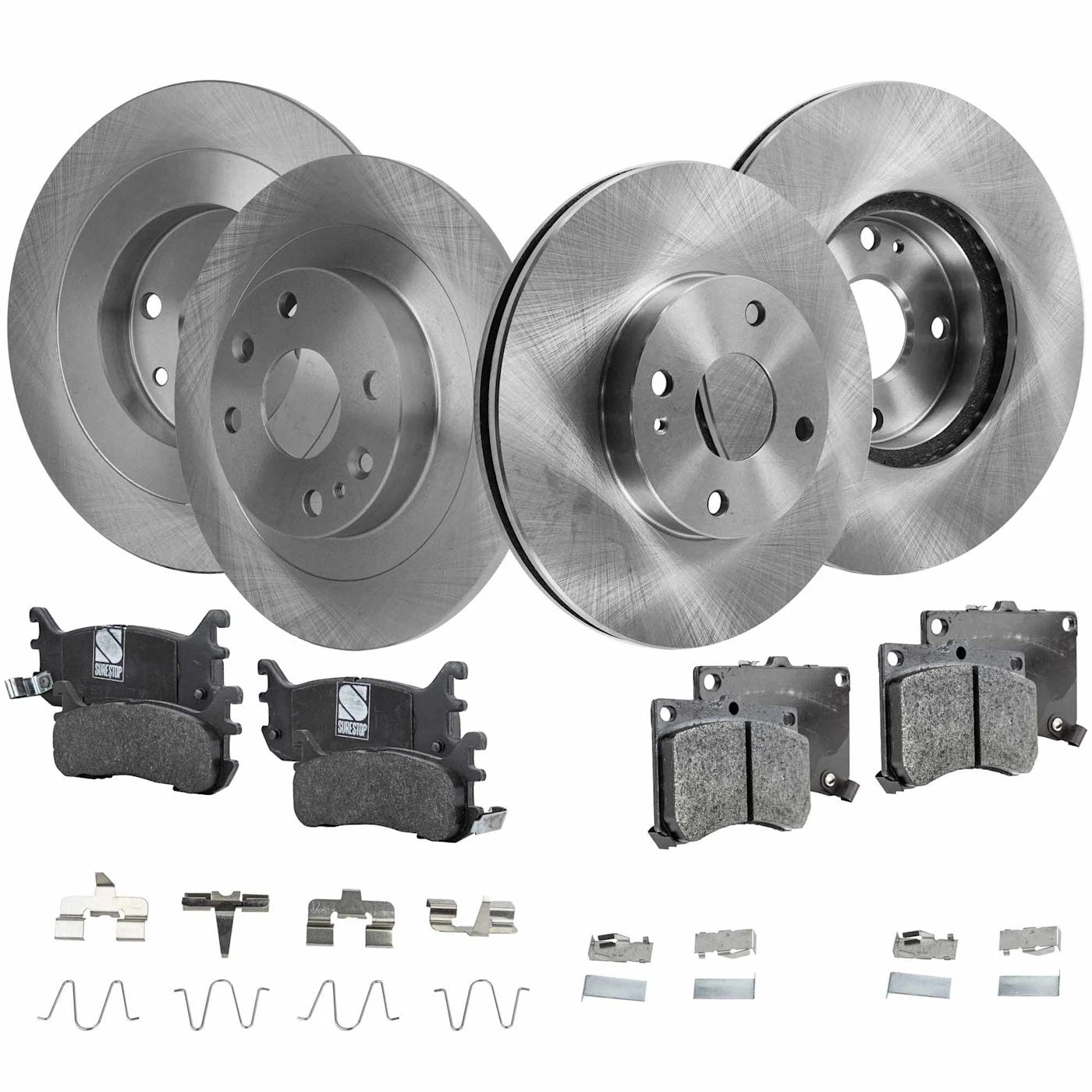 Brake Disc and Pad Kit for Ford Escort (1998–2003)