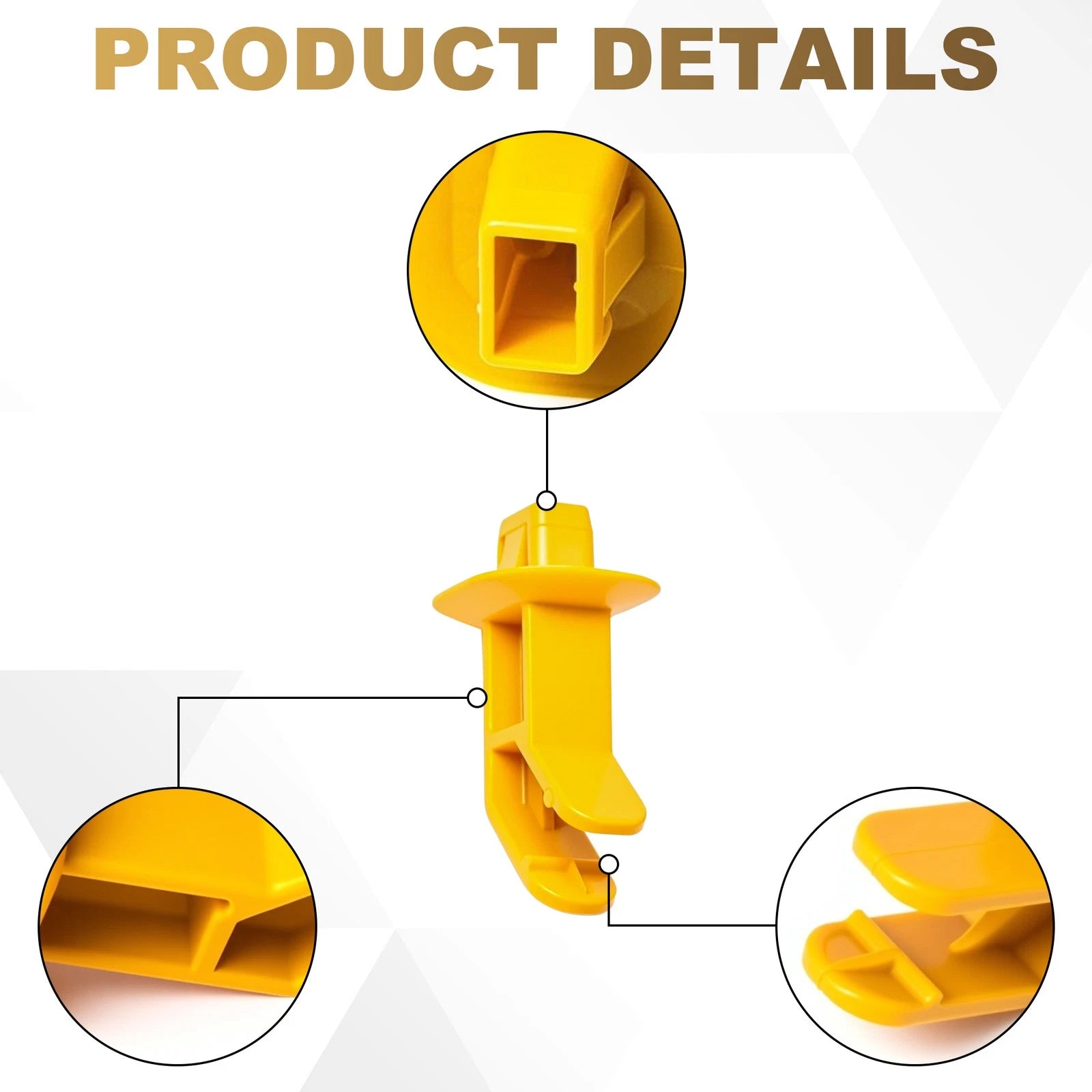 Hood Support Prop Rod Clip for Ford Escape C-Max Focus (2012-2019)