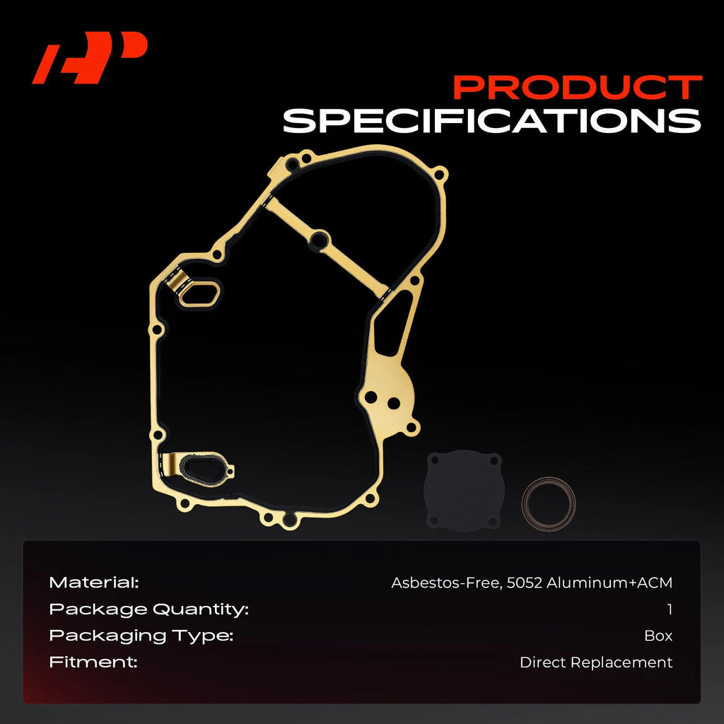 Engine Timing Cover Gasket Set for Chevy Malibu Cobalt Pontiac (2004â2010)