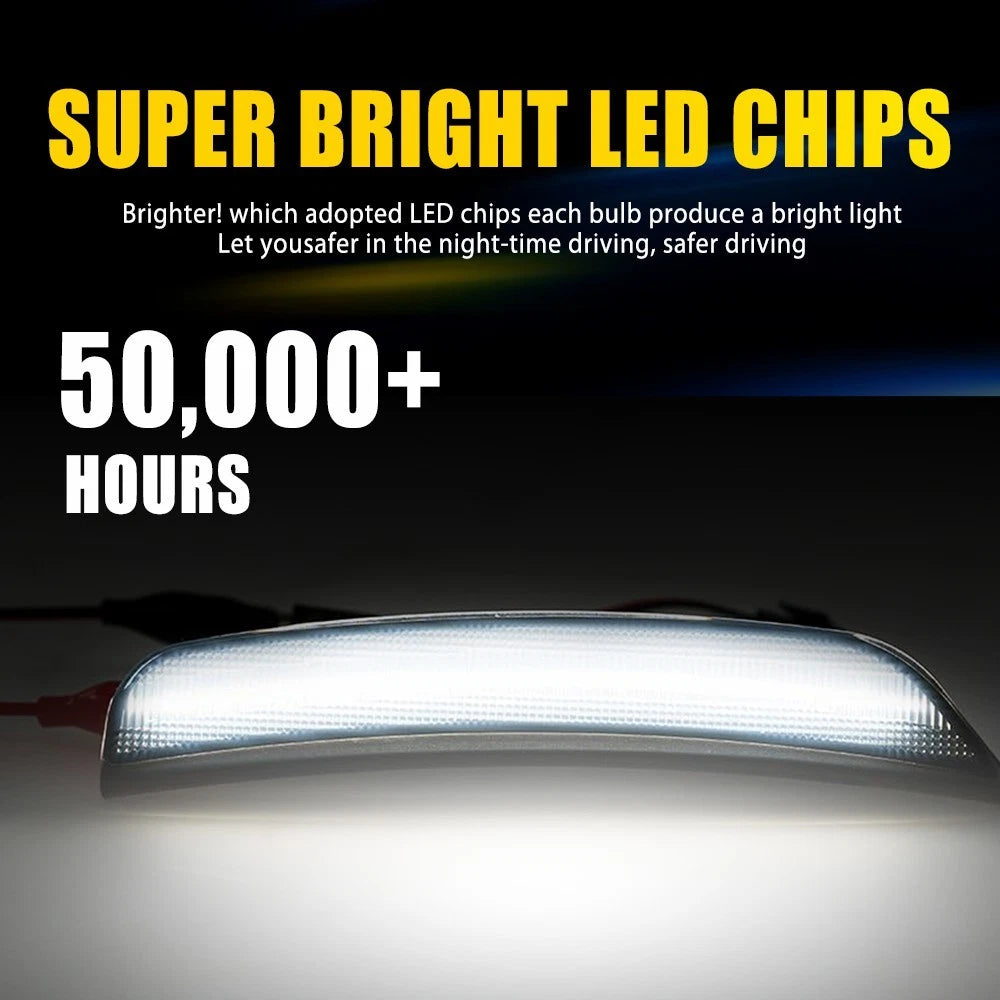 LED Front Bumper Side Marker Lights for Dodge Durango (2021–2023)