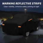 Waterproof Car Cover with Driver Door Zipper for Toyota Tacoma 