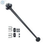 2000 lbs Trailer Axle for Boat RV 4 Lug 54" Hub Face with U-Bolt Kit